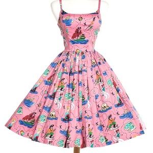 Pin up girl clothing dress